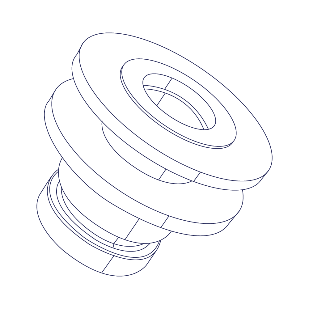 GTP38 SINGLE Thrust Collar