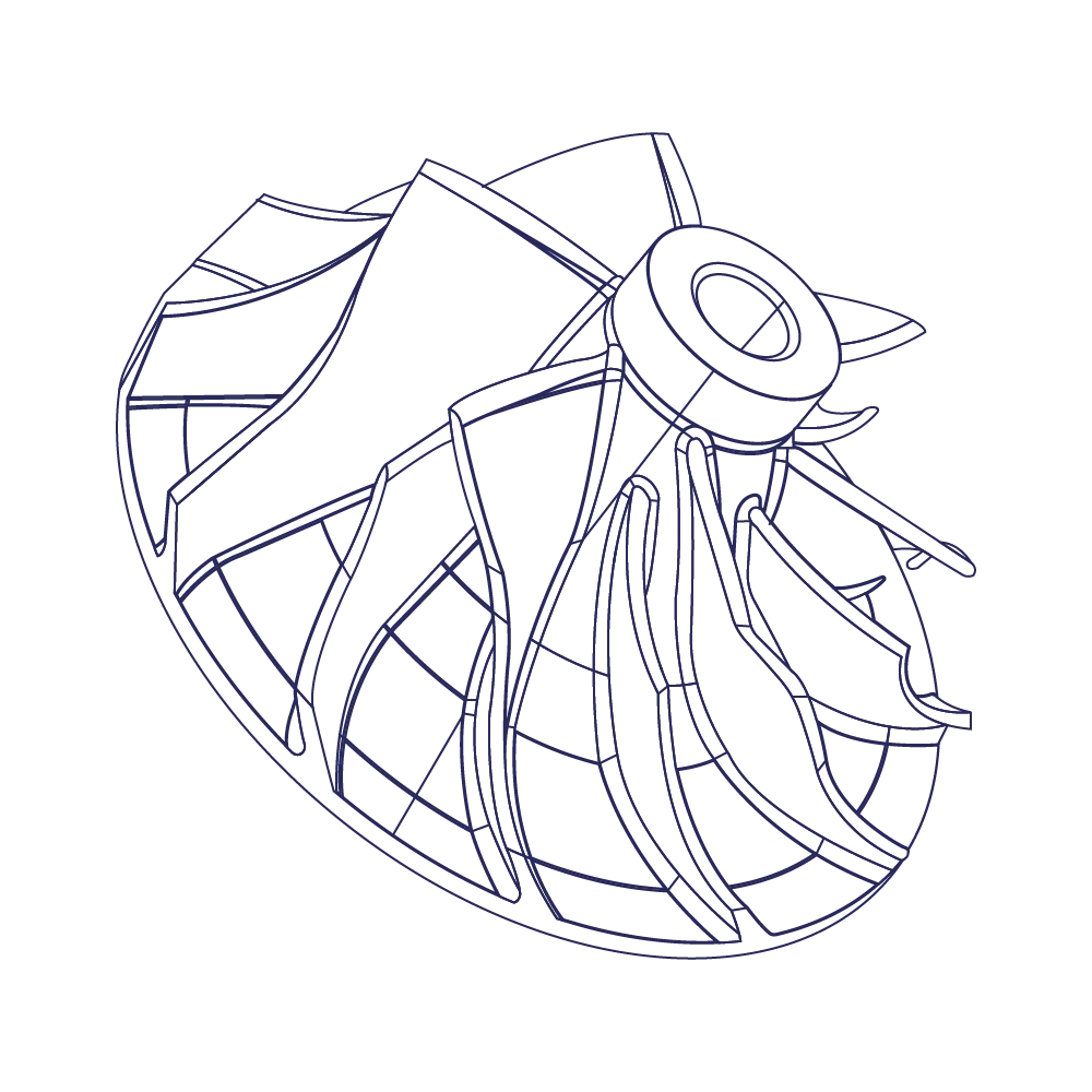 bm65b compressor wheel needs dimensions