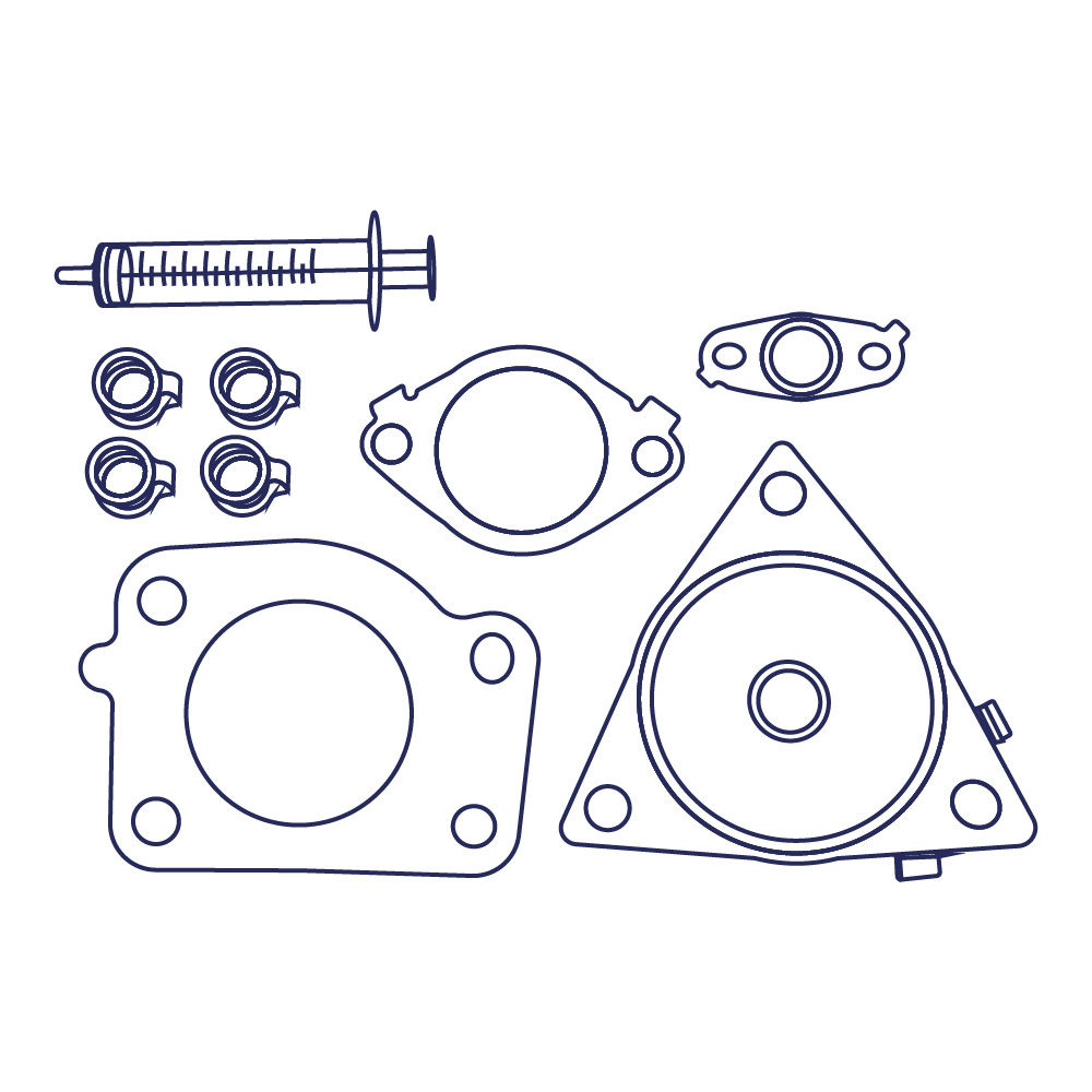 705954-0016 GT2052V FITMENT KIT