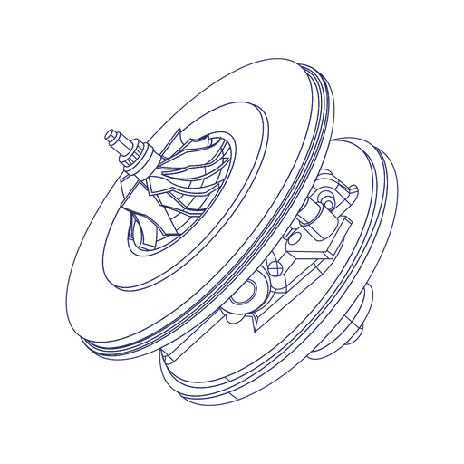 [2010823] A/M CHRA COMPATIBLE WITH 3593297	HX50 