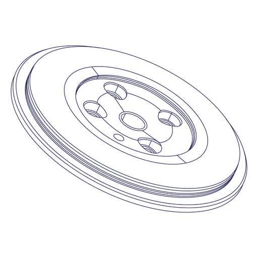 [2318034] CT12B/CT26 Deepback Oil Seal Plate