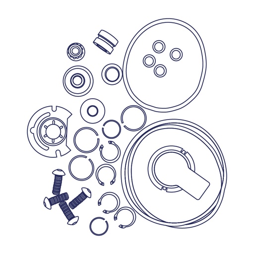 [9010365] TD025/TD03 turbo repair kit