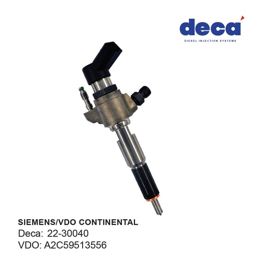 [22-30040] 5WS40677/A2C59513556 NEW CR INJECTOR