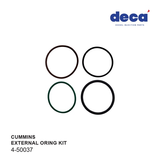 [12-45101] 4025062 ISX EXTERNAL 4 ORING KIT ONLY