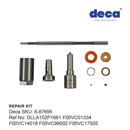[6-87695] A/M INJECTOR REPAIR KIT FOR 0 445 110 310