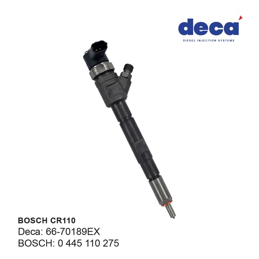 [66-70189EX] BOSCH 0 445 110 274 Reman CR Injector