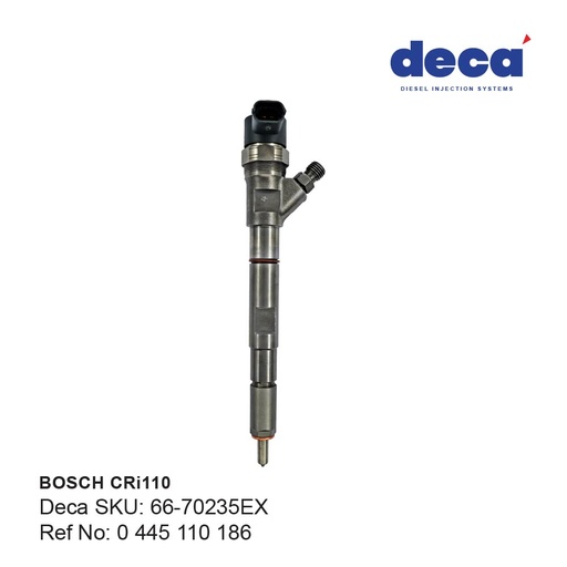 [66-70235EX] A/M REMAN INJ COMPATIBLE WITH 0445110186 CRI1-13