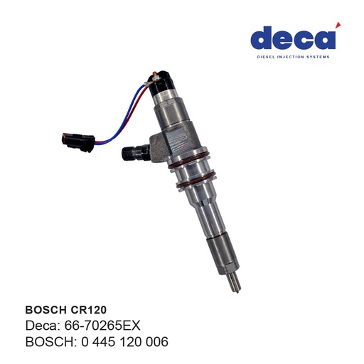 [66-70265EX] BOSCH 0 445 120 006 Reman CRIN Injector