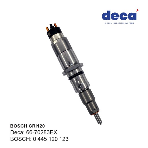 [66-70283EX] BOSCH 0 445 120 123 Reman CRIN Injector