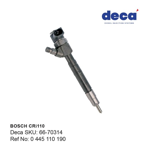 [66-70314] NEW A/M INJECTOR COMPATIBLE WITH 0 445 110 190