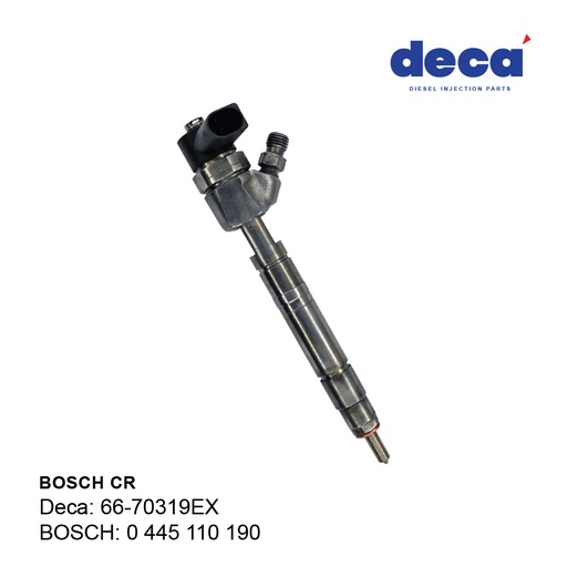 [66-70315EX] A/M REMAN INJECTOR COMPATIBLE WITH 0 445 110 190