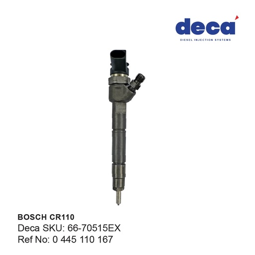 [66-70515EX] A/M REMAN INJ COMPATIBLE WITH 0445110166 CRI2.1