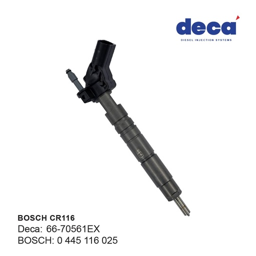 [66-70561EX] BOSCH 0 445 116 026 Reman Piezo inj