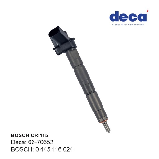 [66-70652] NEW A/M PIEZO INJECTOR COMPATIBLE WITH 0 445 116 024 