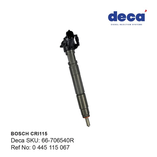 [66-706540R] ORIGINAL NEW BOSCH INJ 0445115067 CRiI115