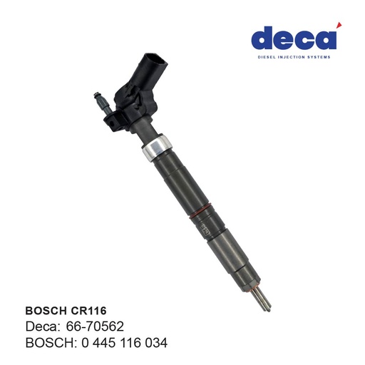 [66-70562] NEW A/M PIEZO INJECTOR COMPATIBLE WITH 0 445 116 034