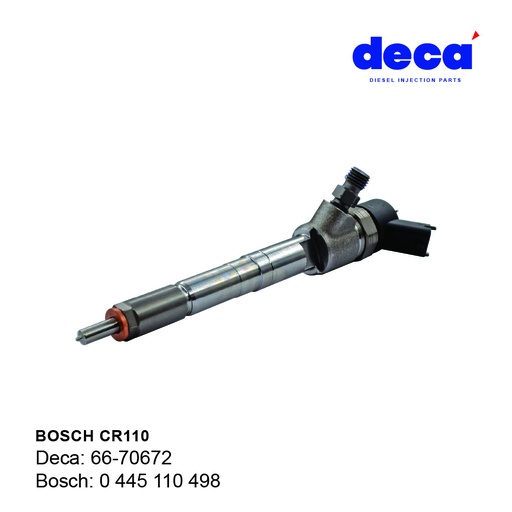 [66-70672] NEW A/M INJECTOR COMPATIBLE WITH 0 445 110 498