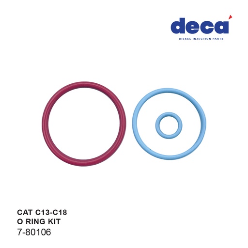 [12-78101] CAT C13 External 3-O'Ring Kit