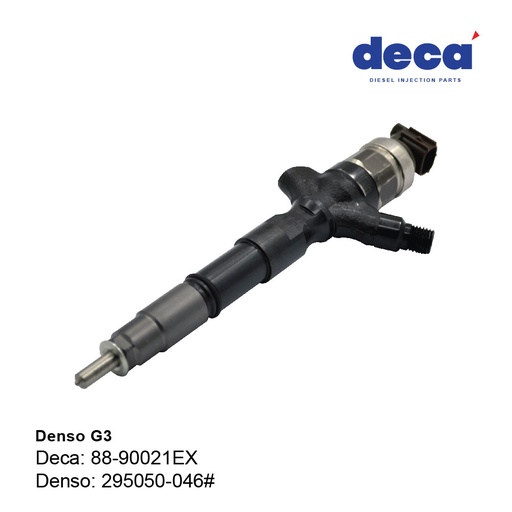[88-90021EX] DENSO 295050-0460 Reman  CR Injector