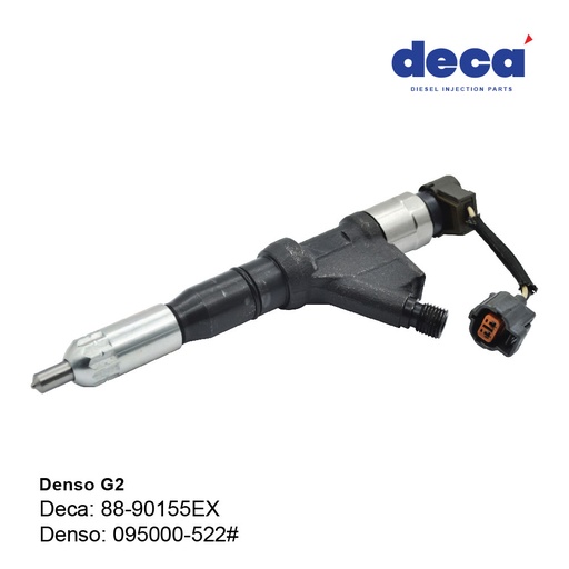 [88-90155EX] DENSO 095000-522# REMAN DECA INJECTOR