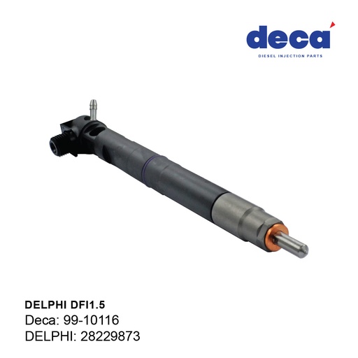 [99-10116] 28229873	DFI1.5 NEW DELPHI INJECTOR