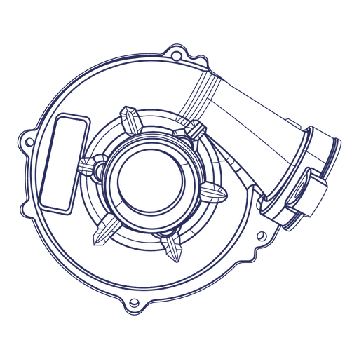 [6601627] Turbine Housing for Turbo 3780874 HE800FG