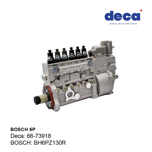 [66-73918] A/M NEW PUMP COMPATIBLE WITH BH6PZ130R 6CYL PTYPE PUMP