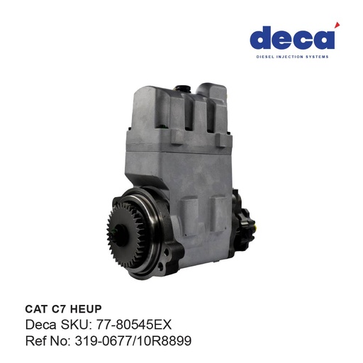 [77-80545EX] CATC7 HEUP BIG GEAR_FLATMOUNT_GEARPUMP