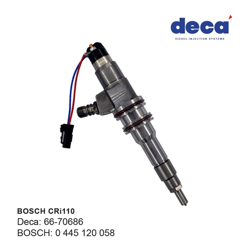 [66-70686] NEW A/M INJECTOR COMPATIBLE WITH 0 445 120 058