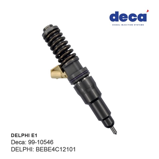 [99-10546] A/M NEW INJECTOR COMATIBLE WITH DELPHI INJECTOR BEBE4C12101 E1 TYPE