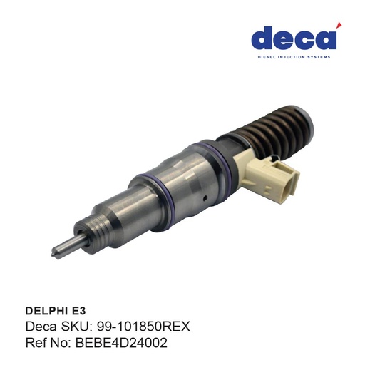 [99-101850REX] ORIGINAL REMAN DELPHI INJ BEBE4D24002 E3 4 PIN EUI
