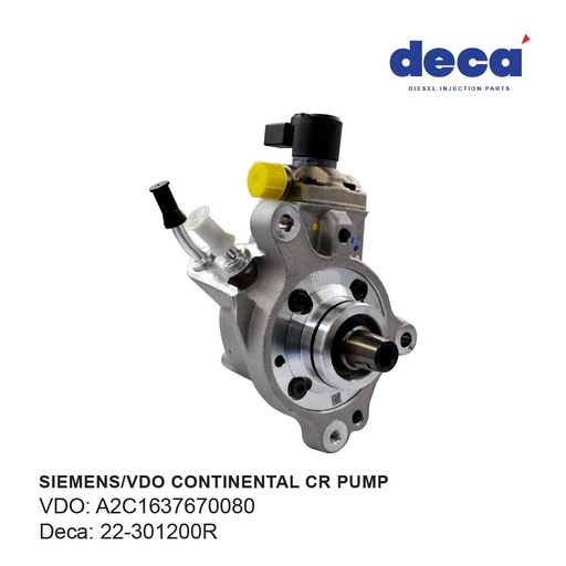 [22-301200R] A2C1637670080 NEW ORIGINAL CR PUMP 