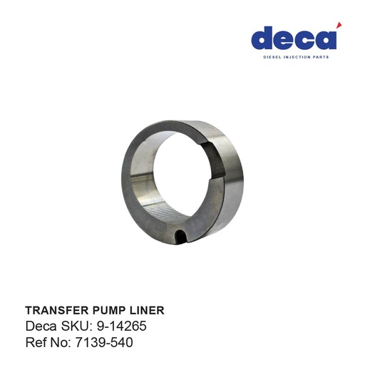 [9-14265] A/M TRANSFER PUMP LINER COMPATIBLE WITH 7139-540