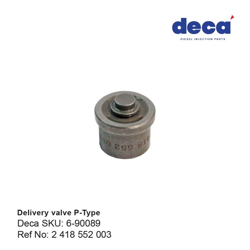 [6-90089] 2418552003 P-Type D valve 